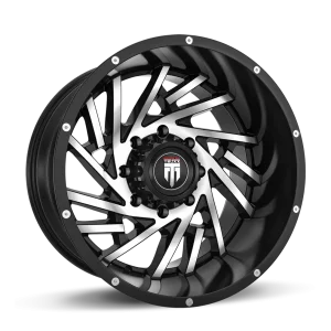 American Truxx – WEB – Black – 20″x10″ -24mm – Summer Wheels – AT161-2150BM-24